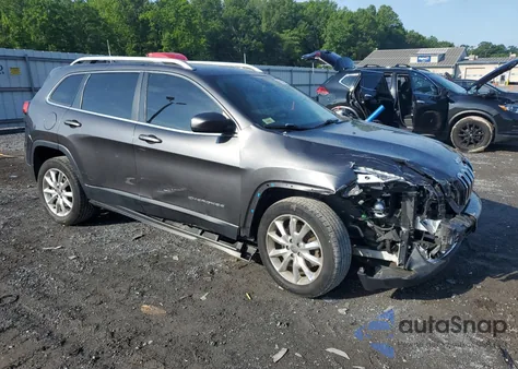 2015 Jeep Cherokee Limited z USA, uszkodzony, nr VIN 1C4PJLDB0FW684627